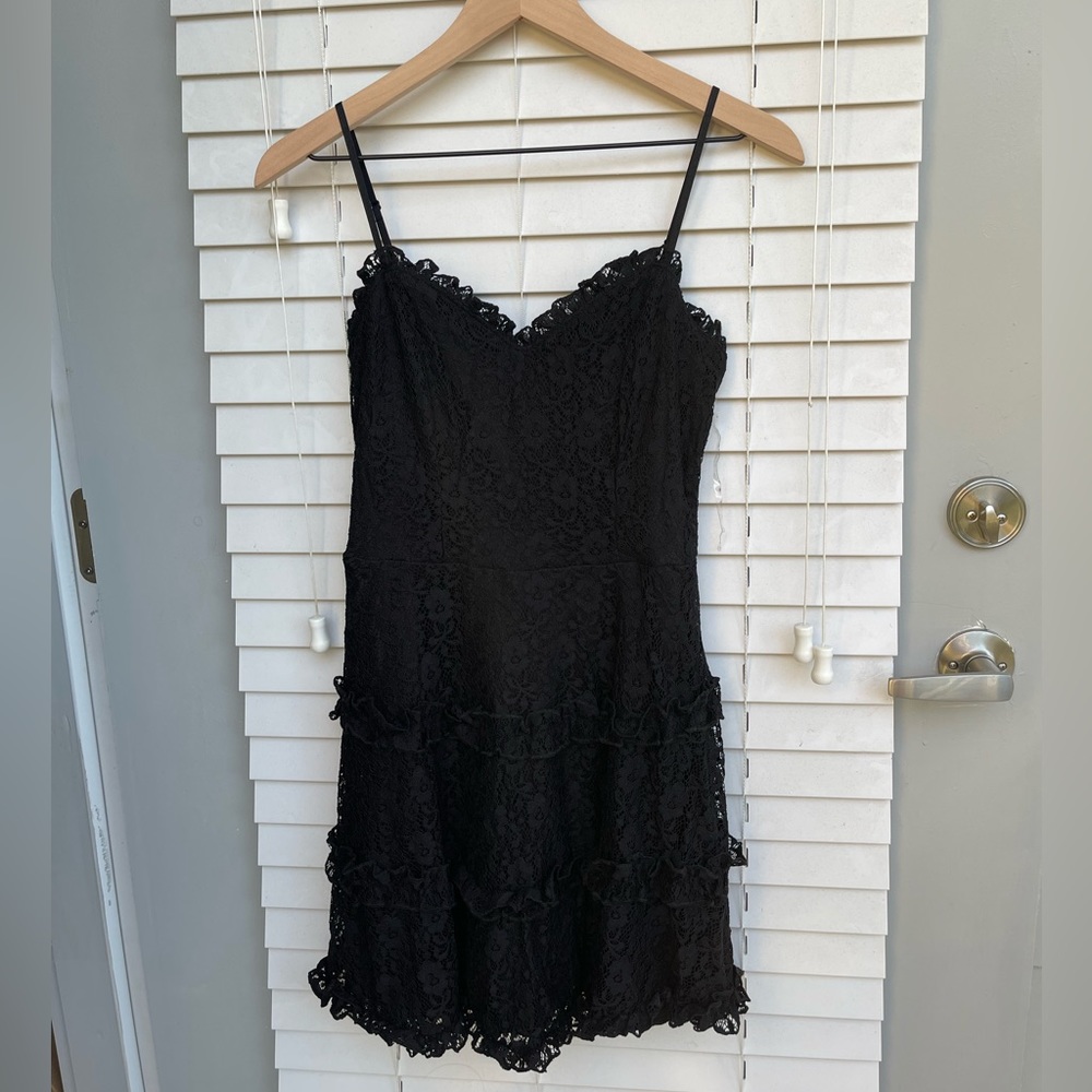 Francesca’s lace black dress in size small! New with tags, never worn.